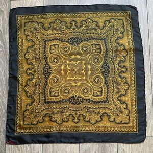 Vintage Renoir Hand Rolled Silk Scarf Made in Italy Like New